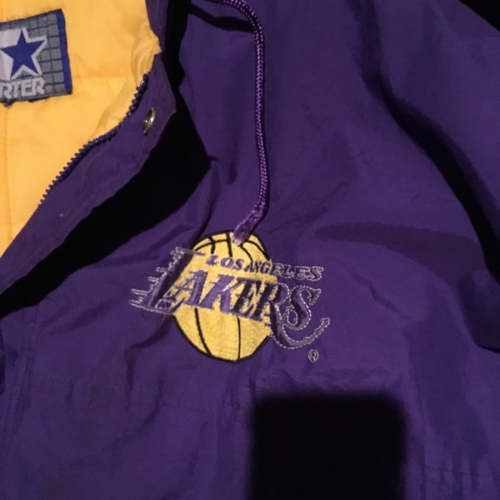 Lakers Padded Jacket Bomber Jacket